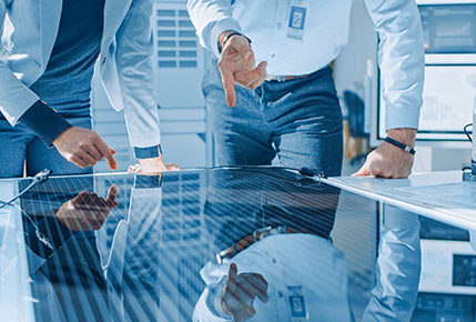 협업 및 네트워크 구축 이미지